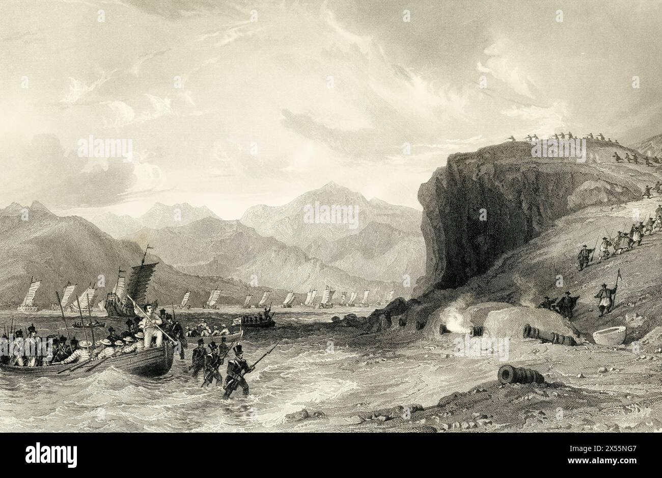 [VOL IV] ENTRANCE TO THE CHIN-CHEW RIVER, FOKIEN