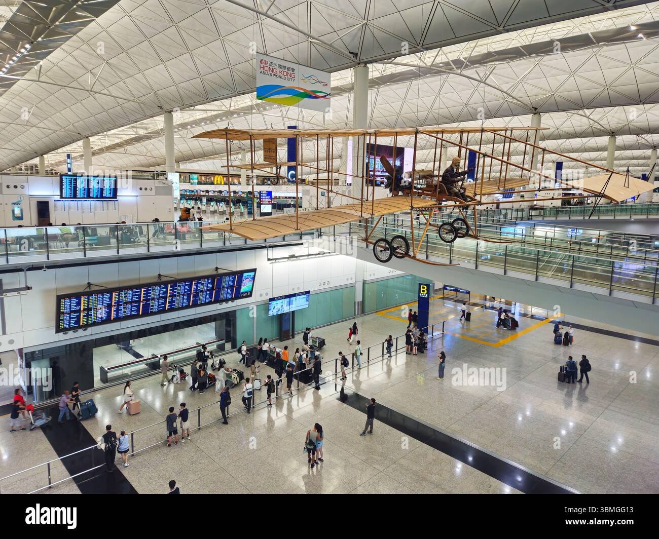 “Spirit of Sha Tin” Replica in Hong Kong International Airport Terminal 1